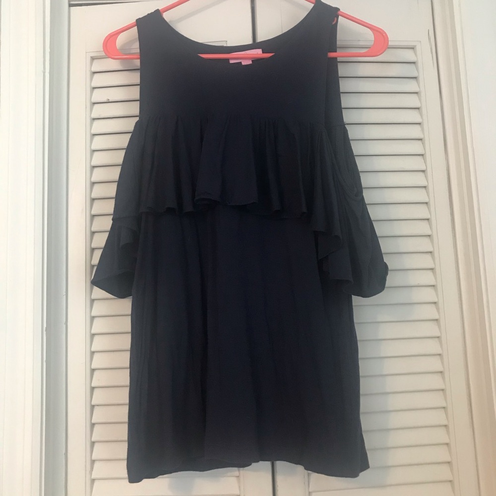 Lilly Pulitzer cold shoulder top